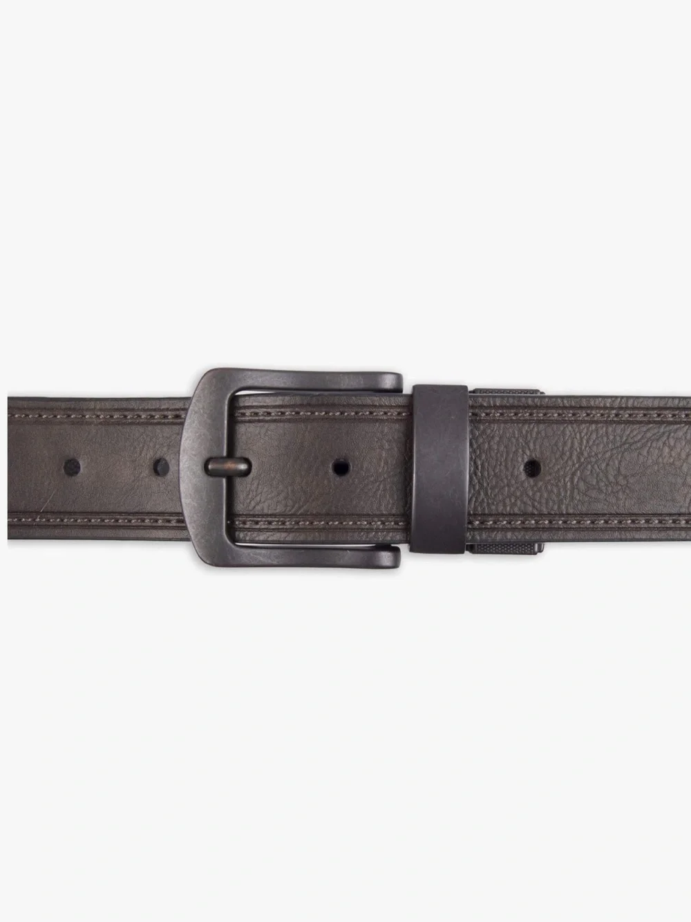 Levi’s Reversible Brown Black Faux Leather Belt XL Matte Buckle NWT